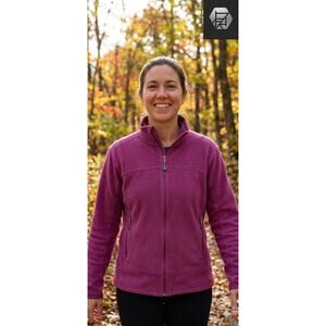 Mountain Hardwear Pyxis Full-Zip Fleece Jacket - Plum - XL